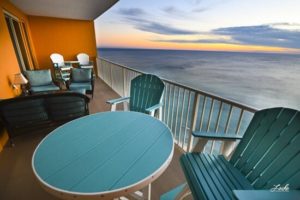 Enjoy the sunset from a Panama City Beach balcony or cruise.